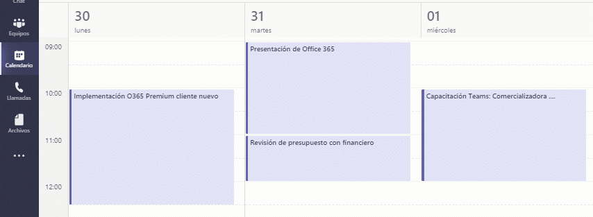 Cómo habilitar el calendario de Microsoft Teams, las citas y las reuniones?  - Itteractivo