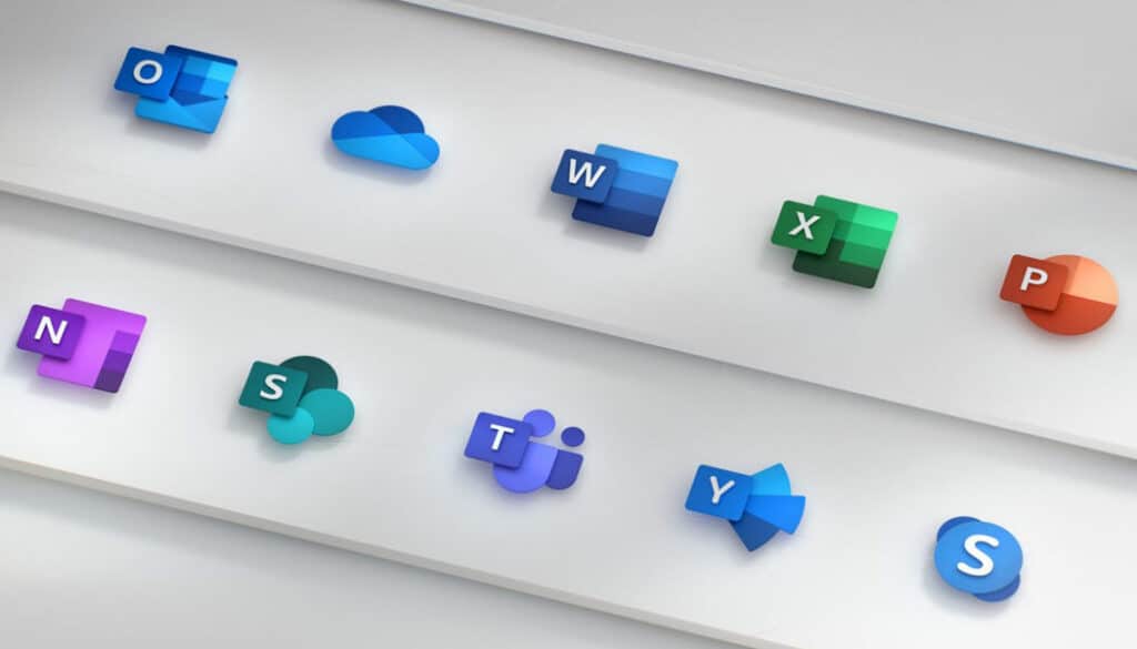 Microsoft 365 nuevos íconos